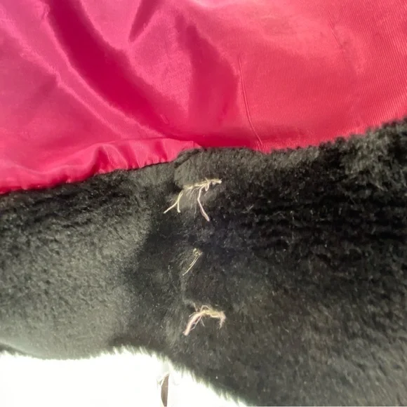 Vintage 1960’s Niccolini Medium Purple Black Faux Fur Penny Lane Coat Re… - Picture 11 of 15